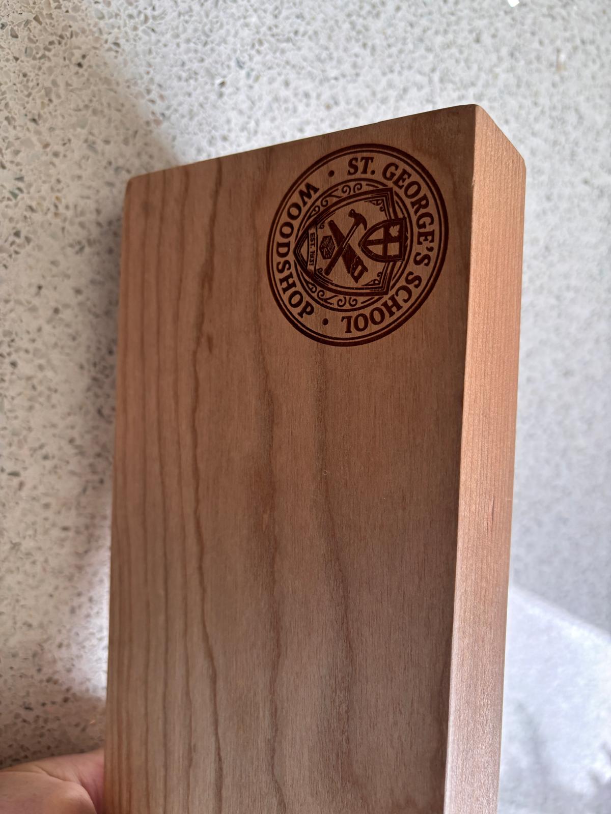 St. George's School Woodshop Candle Blocks